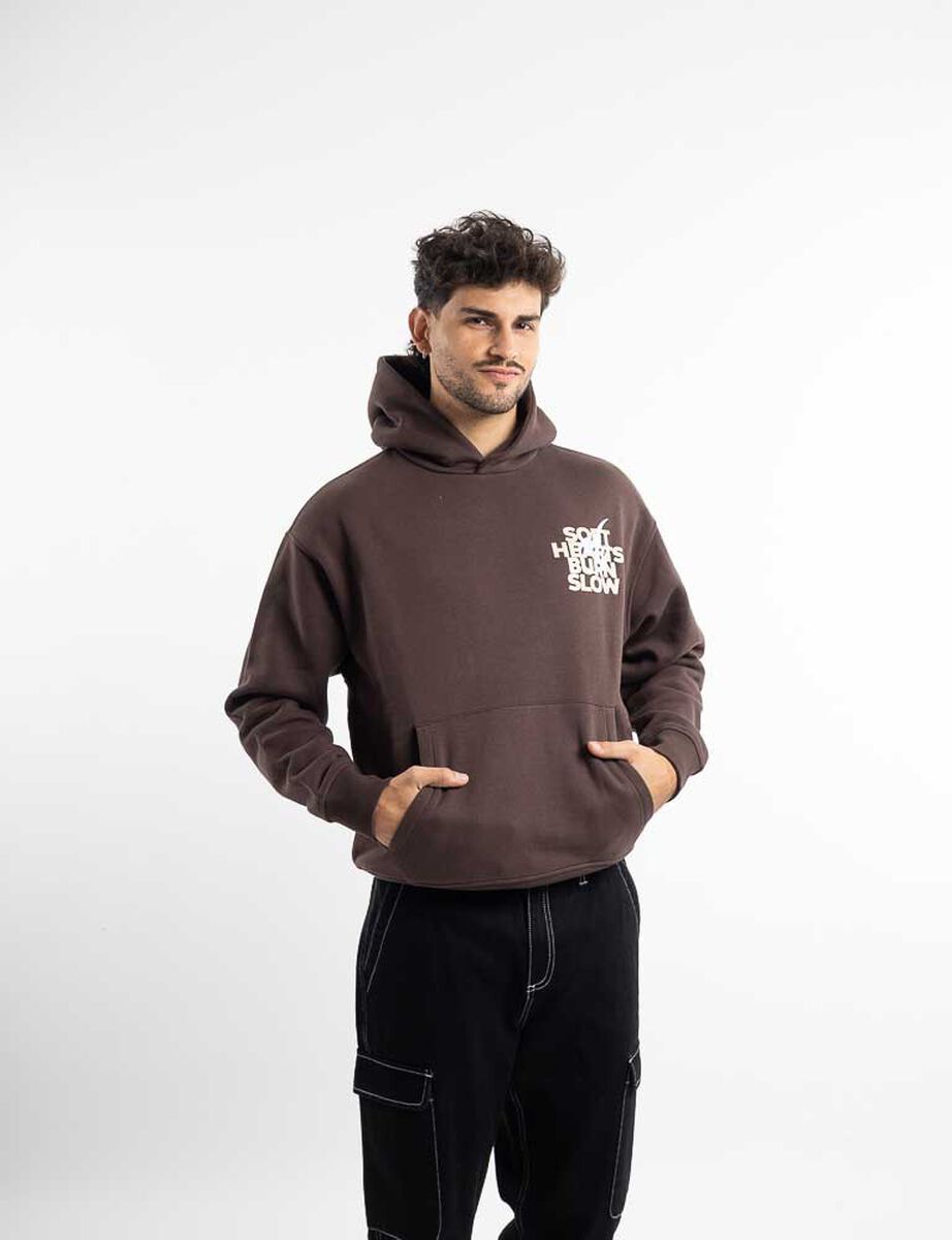 Poler&oacute;n Hoodie Boxy Hombre Icono
