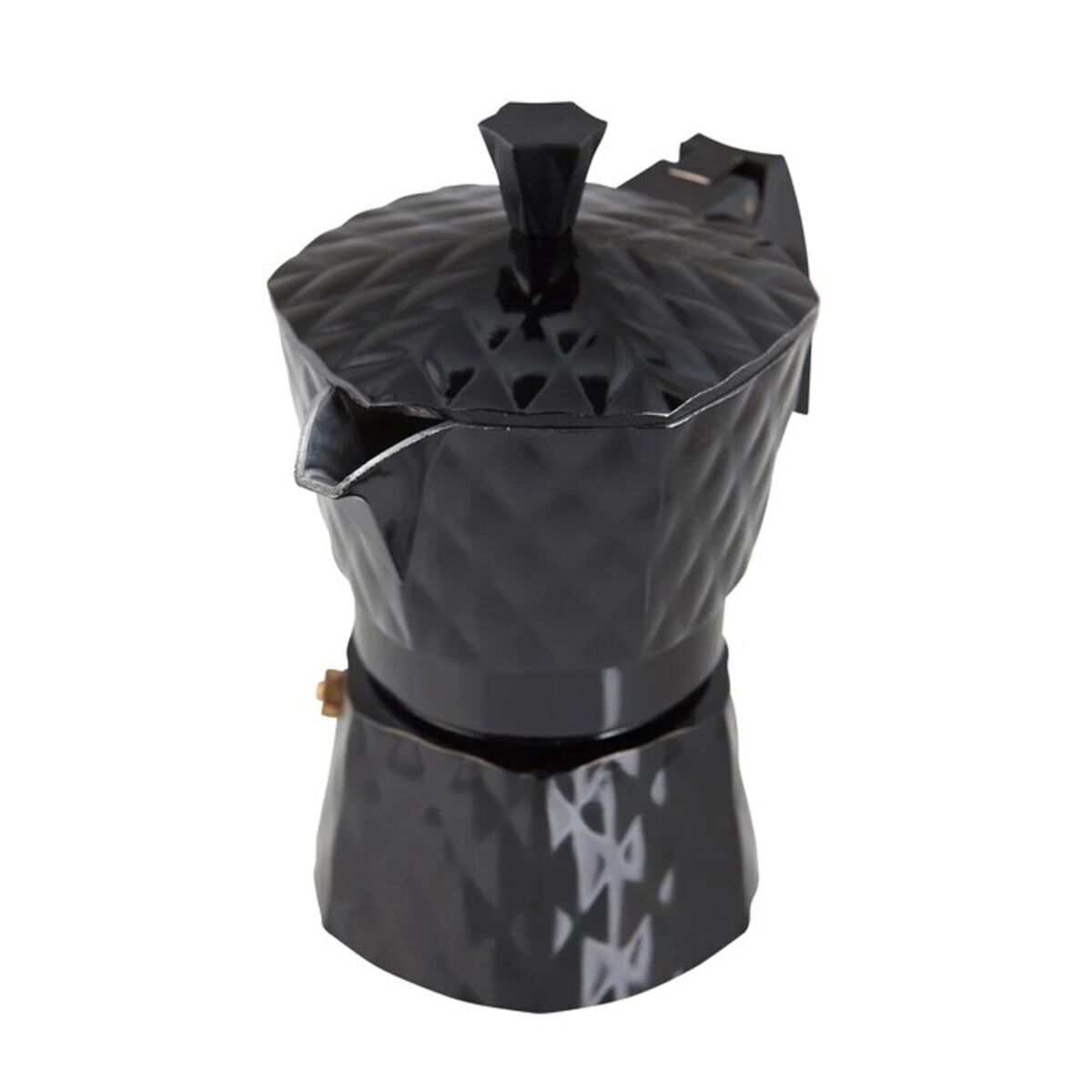 Cafetera Simple Cook Roma 6 Piezas Negro