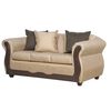 Sofá Black Factory Serrano 3 Cuerpos Beige