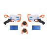 Set 2 Lanzador, 16 Dardos Foam y 2 Targets
