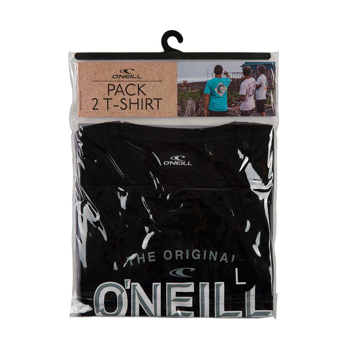 Pack 2 Poleras Con Estampado Manga Corta Hombre O'Neill