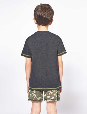 Imagen 2 del producto Pijama de Algodón Niño Kayser Gris