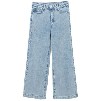 Imagen 1 del producto Jeans de Algodón Niña Chess Azul, Celeste, Negro