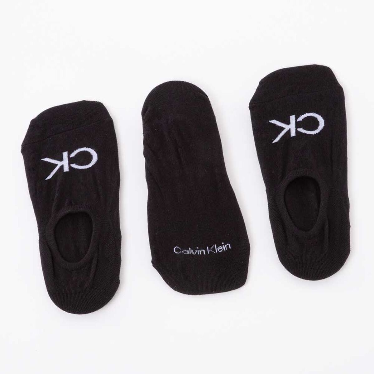 Pack 3 Calcetas de Algodón Negro Mujer Calvin Klein
