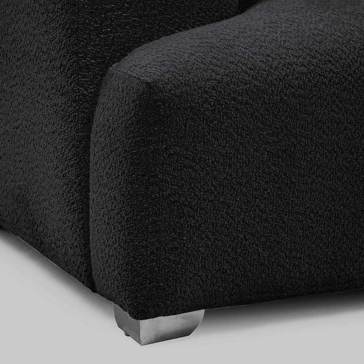 Sof&aacute; Mons Cala Boucle 2 Cuerpos Negro