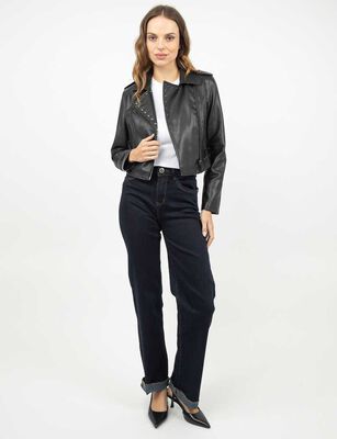 Imagen 2 del producto Jeans Recto Mujer Most Wanted Azul Oscur