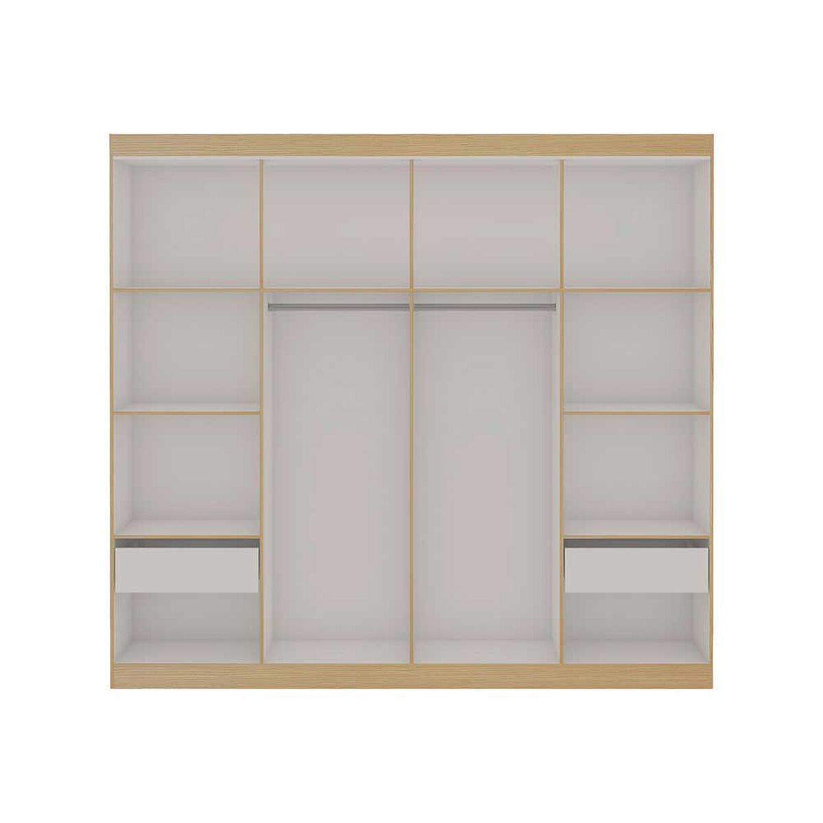 Closet Vekkahome Europa 4 Puertas Beige