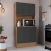 Muebles de Cocina Amuv 6 Puertas 1 Cajón Grafito