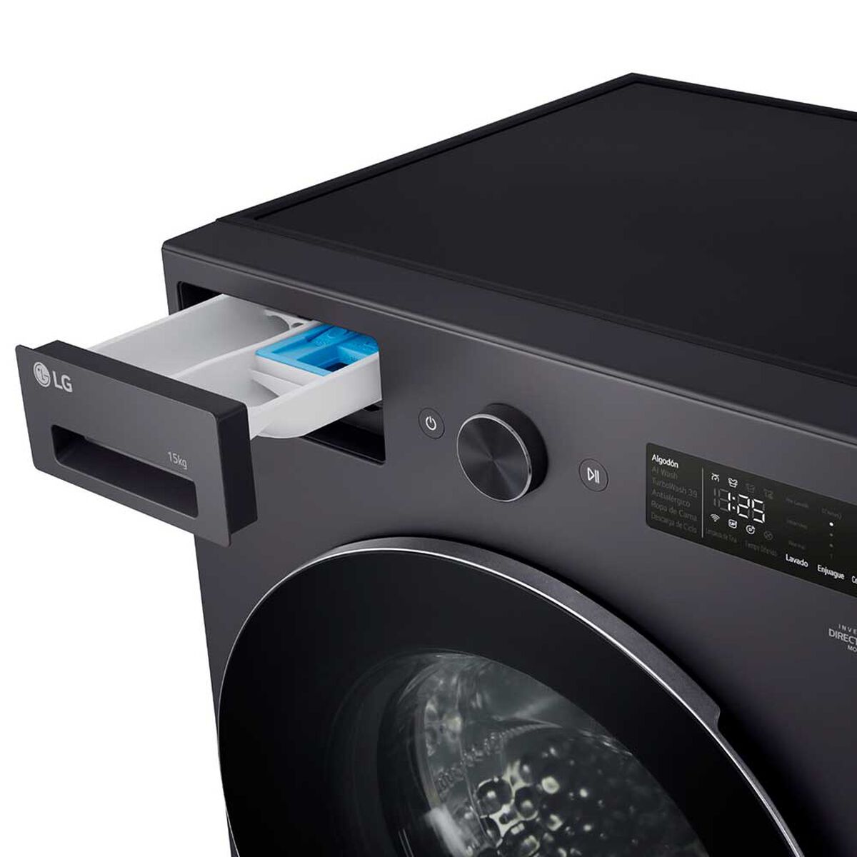 Lavadora Carga Frontal LG WM15EGNTSPG 15 Kg