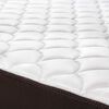 Cama Europea Rosen 2 Plazas Ergo T + 2 Veladores Ferrara