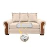 Sofá Living Factory Arizona 2 Cuerpos Beige