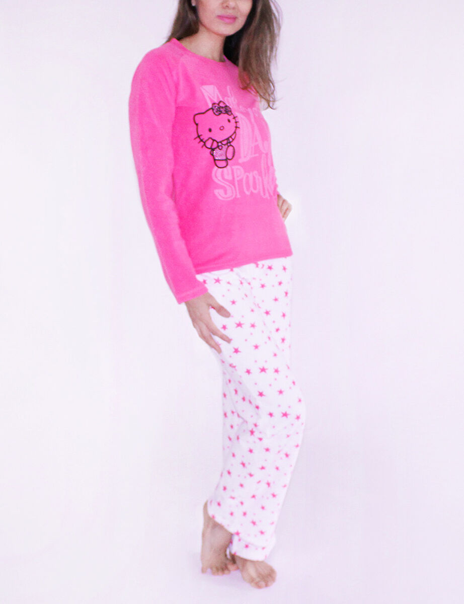 Pijama Mujer Polar Hello Kitty
