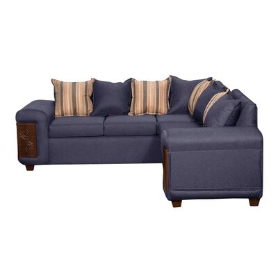 Imagen 2 del producto Sofá Seccional Ruzam Mobel Milano 5 Cuerpos Lino Gris