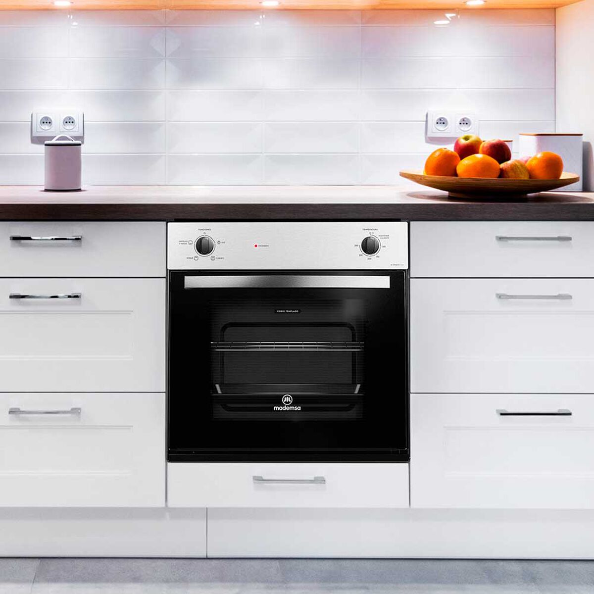 Horno Empotrado Mademsa M SPAZIO110 A 66 lts.