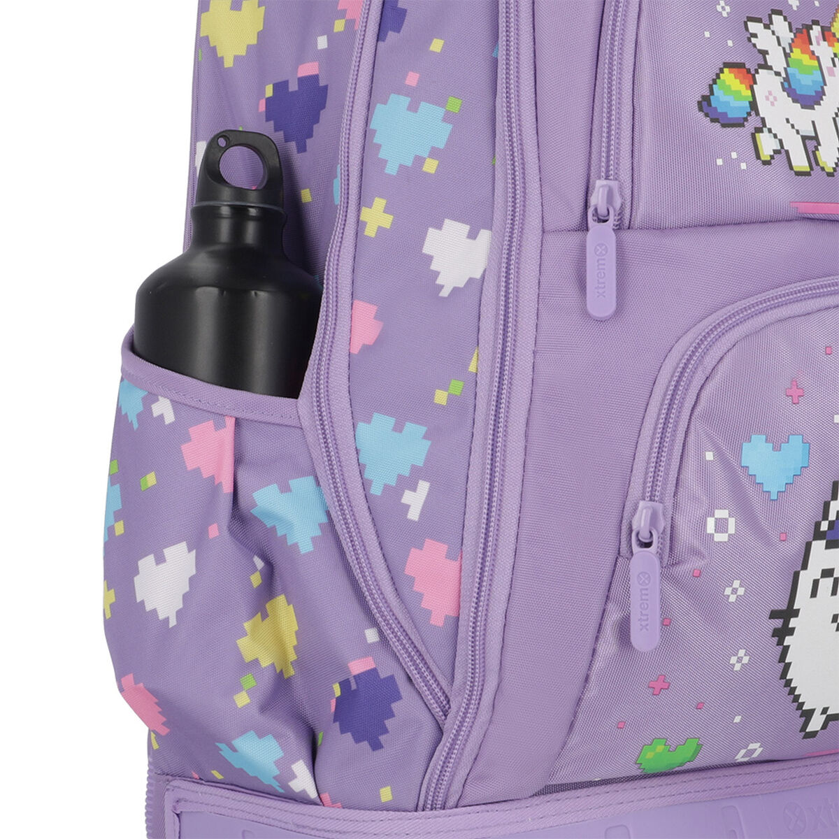 Mochila con ruedas Xtrem Cross 2.0 5XT Gato Lila