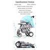 Coche de Paseo Reversible Rubik Gris LuBabycas