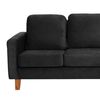 Sofá Latam Home Venecia 3 Cuerpos Negro