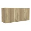 Mueble de Cocina Superior TuHome Orion 3 Puertas Duna Blanco