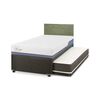 Cama Nido CIC 1,5 Plazas Excellence Plus + Respaldo Villarrica Olivo