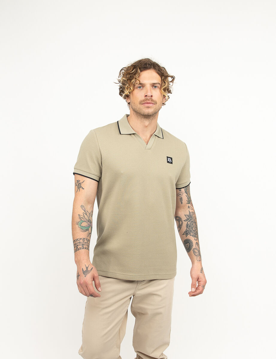 Polera Piqu&eacute; Hombre Zibel