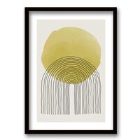 Cuadro Decorativo Retela Yellow IV 50 x 35 cm