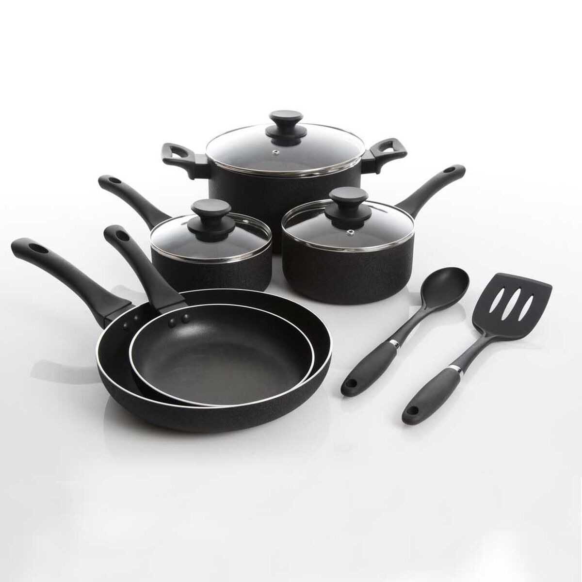 Batería de Cocina Aluminio Oster Ashford 10 Piezas