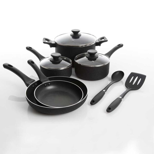 Batería de Cocina Aluminio Oster Ashford 10 Piezas