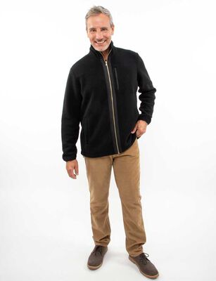 Imagen 2 del producto Polerón Hombre Portman Club Negro, Verde