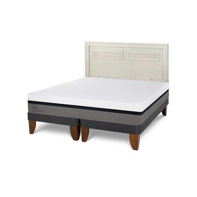 Imagen 2 del producto Cama Europea CIC Base Dividida King Balance + Respaldo Milan Alpino