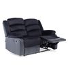 Sofa Reclinable VYS SPA Venom 2 Cuerpos Negro