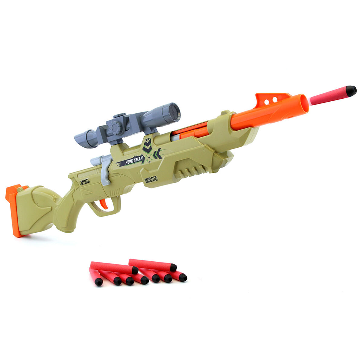 Lanzador Rifle de Emboscada con 10 Dardos Huntsman