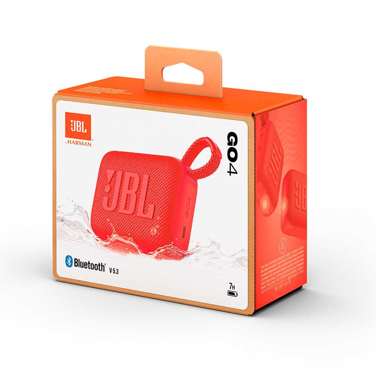 Parlante Bluetooth JBL Go 4 Rojo