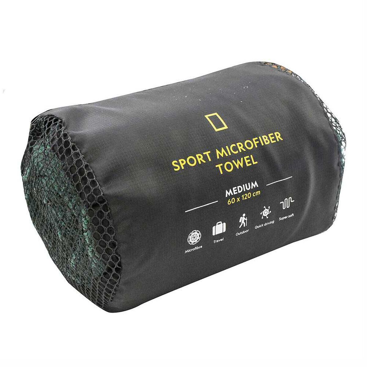 Toalla Deportiva National Geographic Talla M Verde