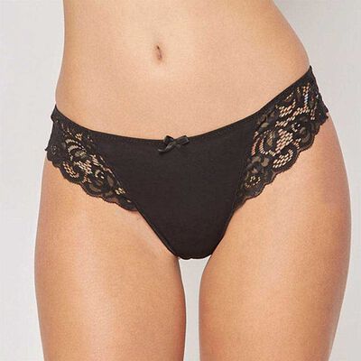 Imagen 2 del producto Pack 3 Calzones Colaless Mujer Intime Black