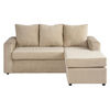 Sofá Seccional Bodevir BI-L 3 Cuerpos Beige