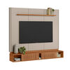 Panel TV Di Poretti Design Amarante Hasta 70" Caf&eacute; Claro