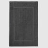 Piso de Ba&ntilde;o Cannon Solid 700g 50x80 cm Charcoal