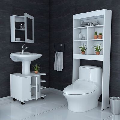 Imagen 2 del producto Mueble Lavamanos + Mueble Botiquín+Mueble Optimizador TuHome