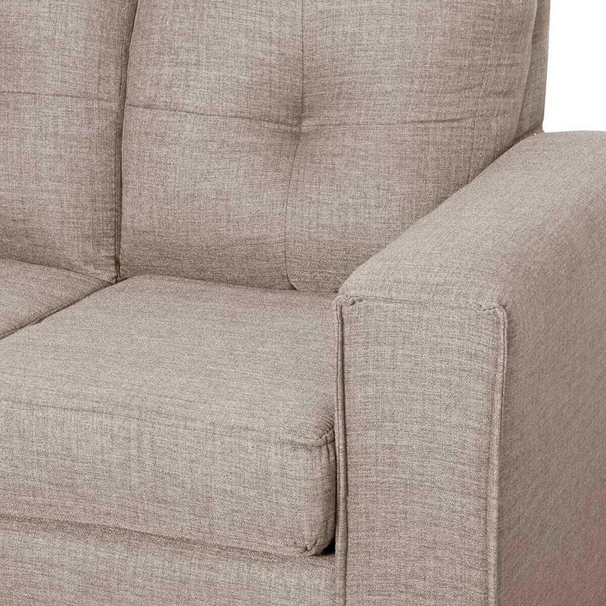 Sof&aacute; Black Factory Ranger 3 Cuerpos Beige