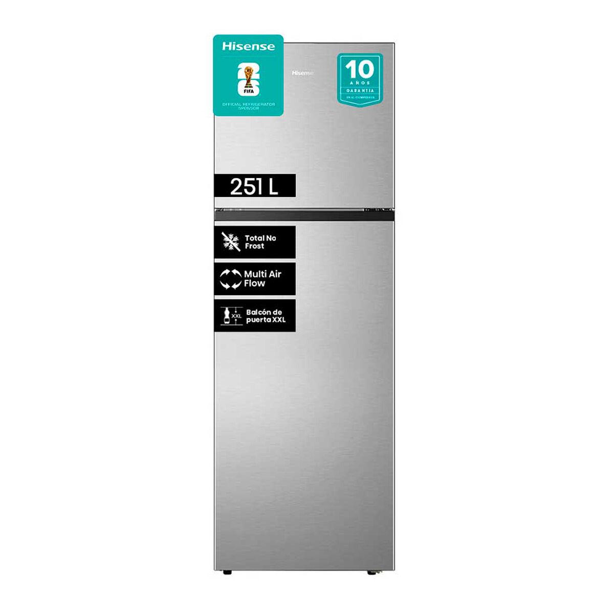 Refrigerador No Frost Hisense RT320NV 251 L
