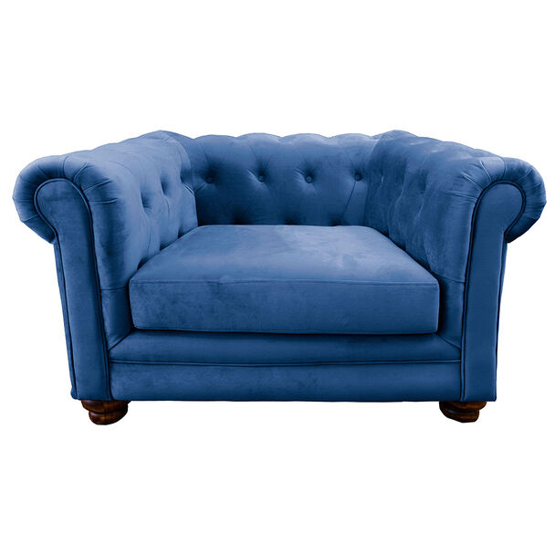 Sofá Latam Home Florencia 1 Cuerpo Azul Petróleo