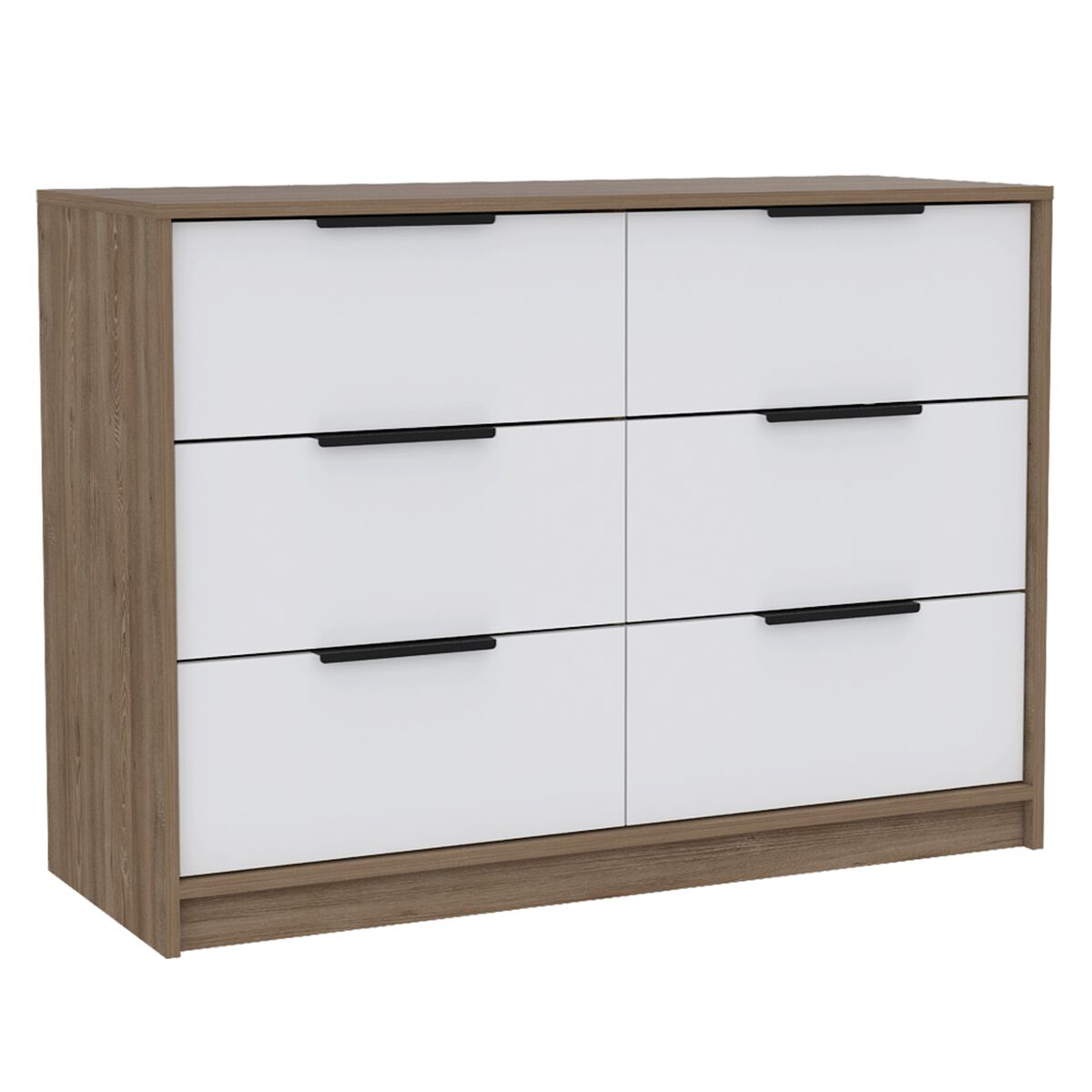 Cómoda TuHome Kaia 4 Cajones Miel/Blanco