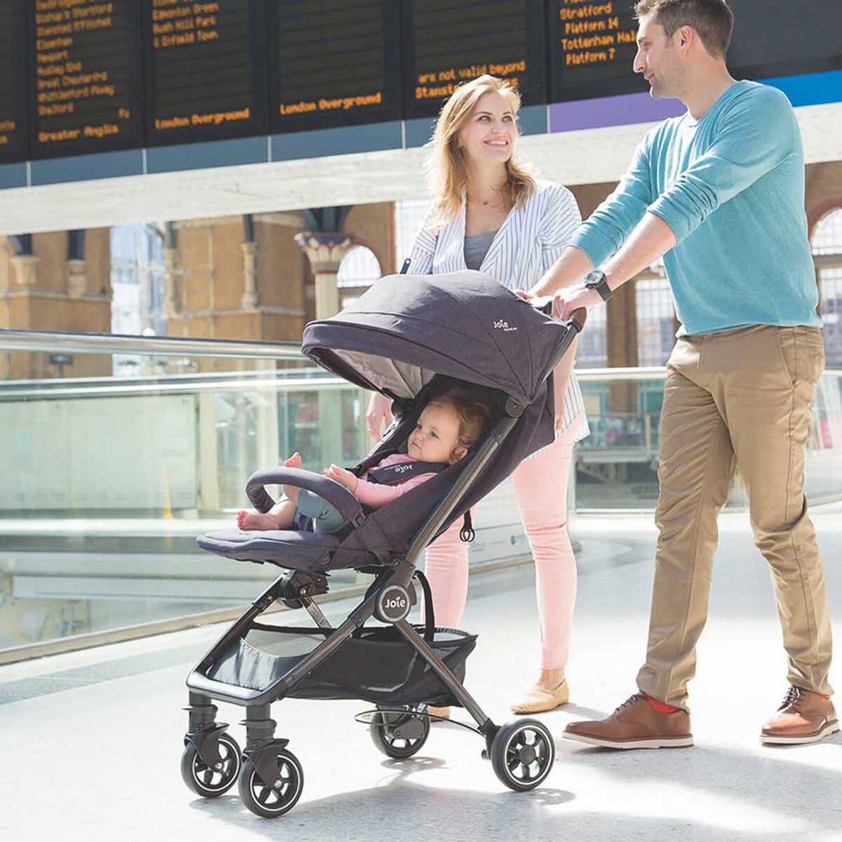 Coche Travel System Litetrax 4 Coal Joie