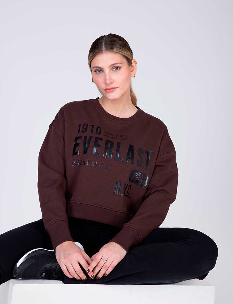 Polerón Mujer Casual Sport Everlast