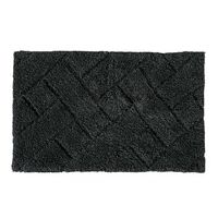 Piso de Baño Cannon Recycled Negro 50x80 cm