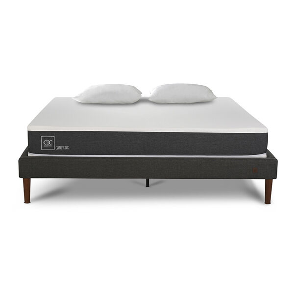 Cama Europea CIC 2 Plazas New Ortopedic + Almohadas