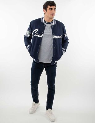 Imagen 2 del producto Chaqueta Bomber Hombre Icono Navy, Negro, Verde