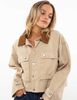 Chaqueta Crop Denim Mujer Icono