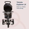 Triciclo Explorer Gris Bebesit