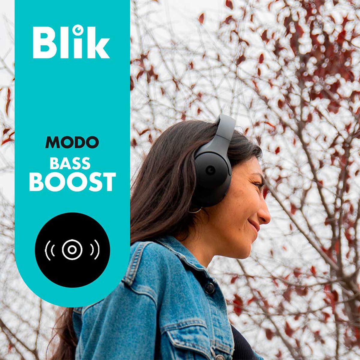 Audífonos Bluetooth Over Ear Blik Soul 600 Negro